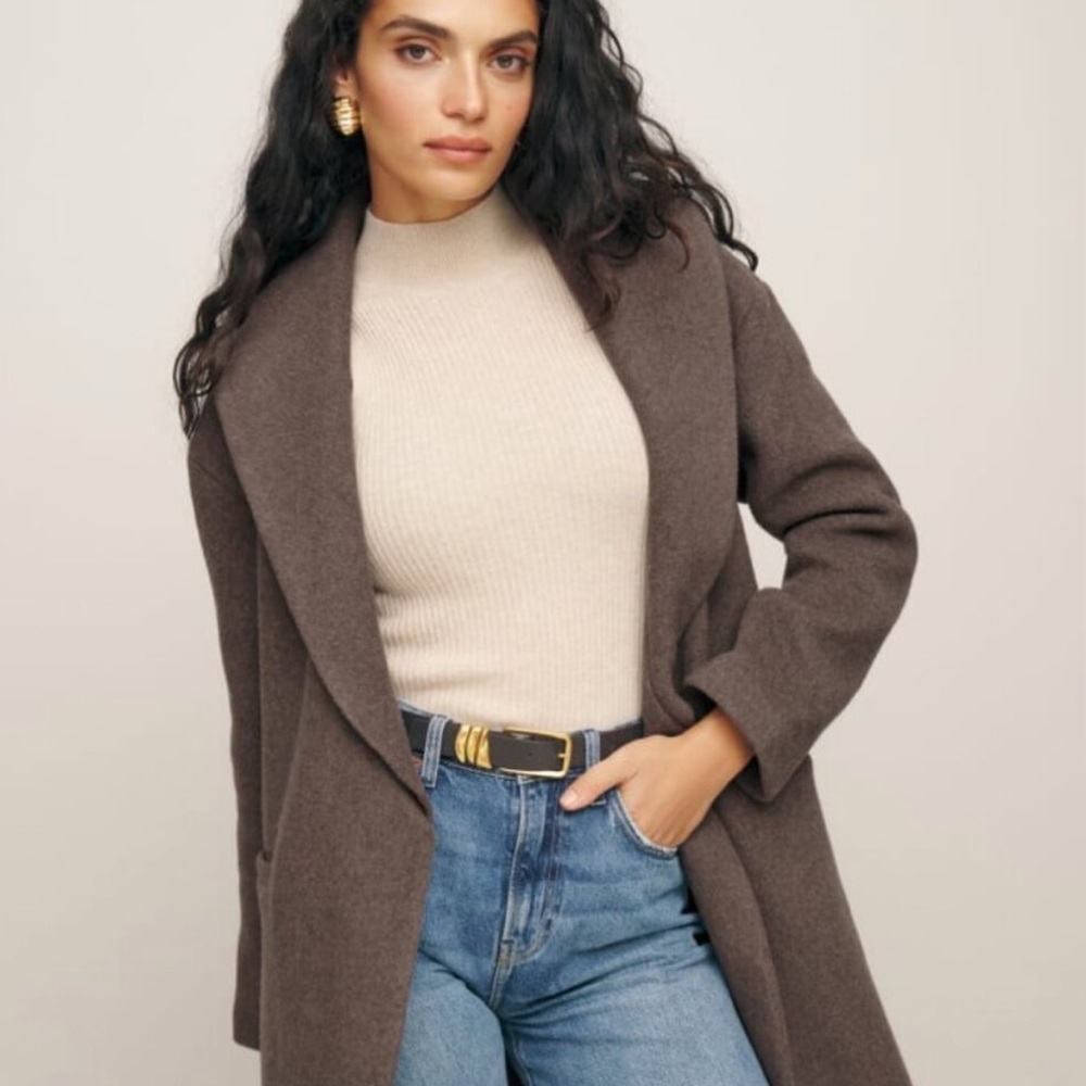 Reformation wrap coat, size S, NWT - Picture 2 of 11